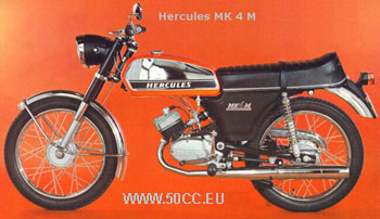 Hercules MK 3 / 4 M 1973-74 onderdelen