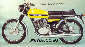 Hercules K 125 T  1973-75 parts