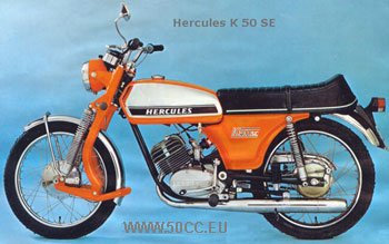 Hercules K 50 SE 1973-74 parts