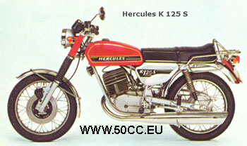 Hercules K 125 S 1975-76 parts