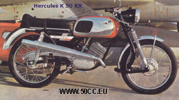 Hercules K 50 RX 1970-72 parts