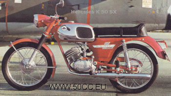 Hercules K 50 SX 1969-72 onderdelen