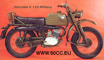 Hercules K 125 MILITARY onderdelen