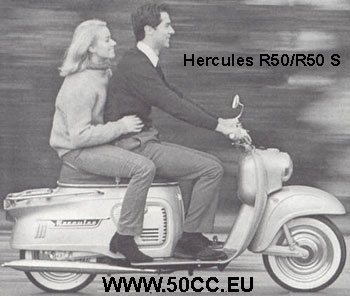 Hercules R 50 / R 50 S (PONNY 2/RABENEIK) parts