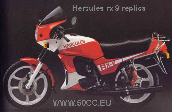 Hercules RX 9 REPLICA onderdelen