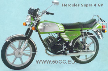 Hercules SUPRA 4 GP 1979-80 onderdelen