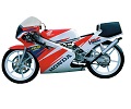 Honda RS125 94 GP onderdelen