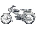 Puch VZ 50 DIXIE onderdelen