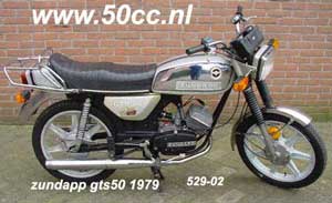 zundapp - 529-02 gts50 5 speed