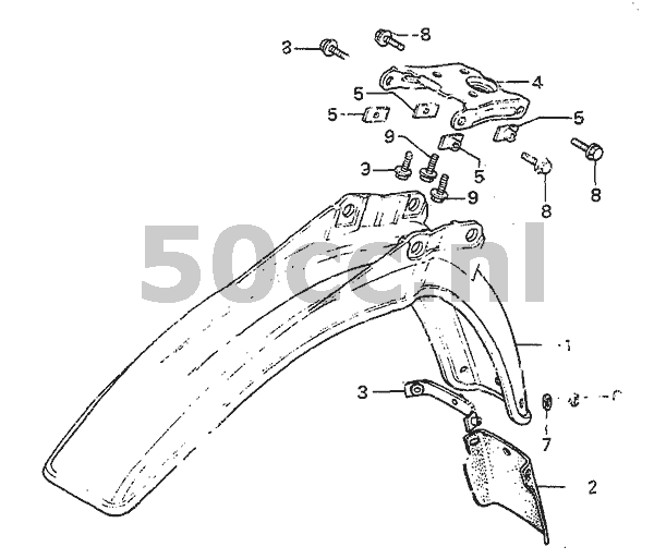 Exploded view honda #4