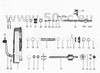 Zundapp - 517-34l5  gt50 - Deksel links + schakelas