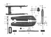 Zundapp - 517-34l5  gt50 - Achterbrug + schokbrekers