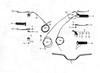 Zundapp - 517-34l5  gt50 - Stuur + kabels + handels