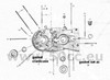 Zundapp - 517-35la  gts50 - Carter links