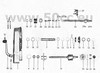 Zundapp - 517-35la  gts50 - Deksel links + schakelas