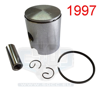 Meteor piston Zündapp, 1.5 mm standard piston ring, piston gap slanted