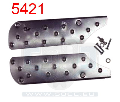 VOETPLAAT PIAGGIO ZIP FR ZWART - 50cc.eu